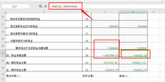 T+云现金流量表的导出数据格式不正确