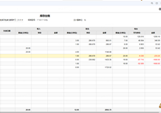 T+云负存货余额金额