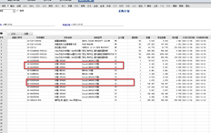 按MRP计算的采购计划