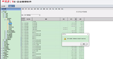 如何解决T6输出明细账错误报告