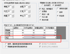 T6凭证打印