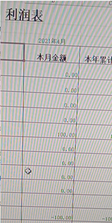 如果UFIDA T+13.0利润表中计算的数字为0，如何设置为不显示